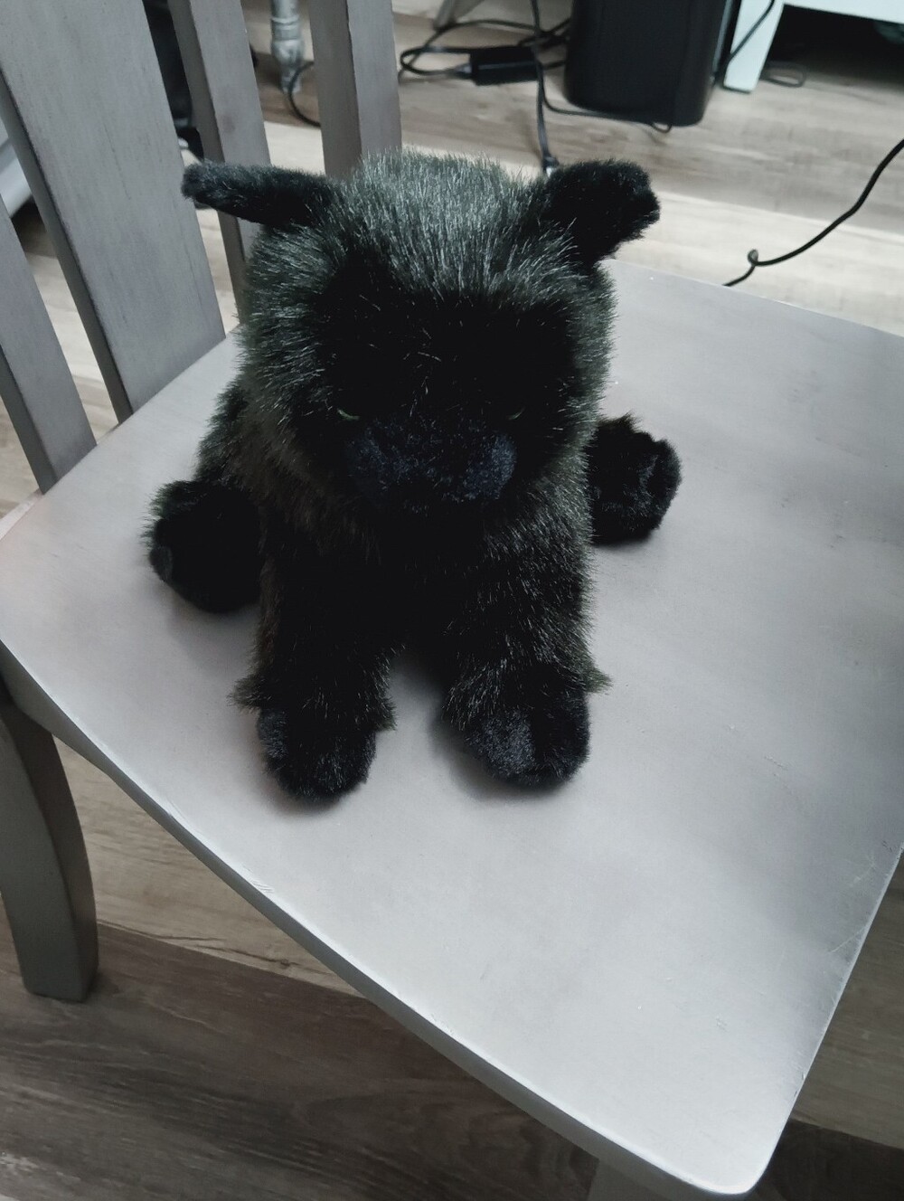 Plush Black Cat Douglas Cuddle Toy - Soft Pet Plush